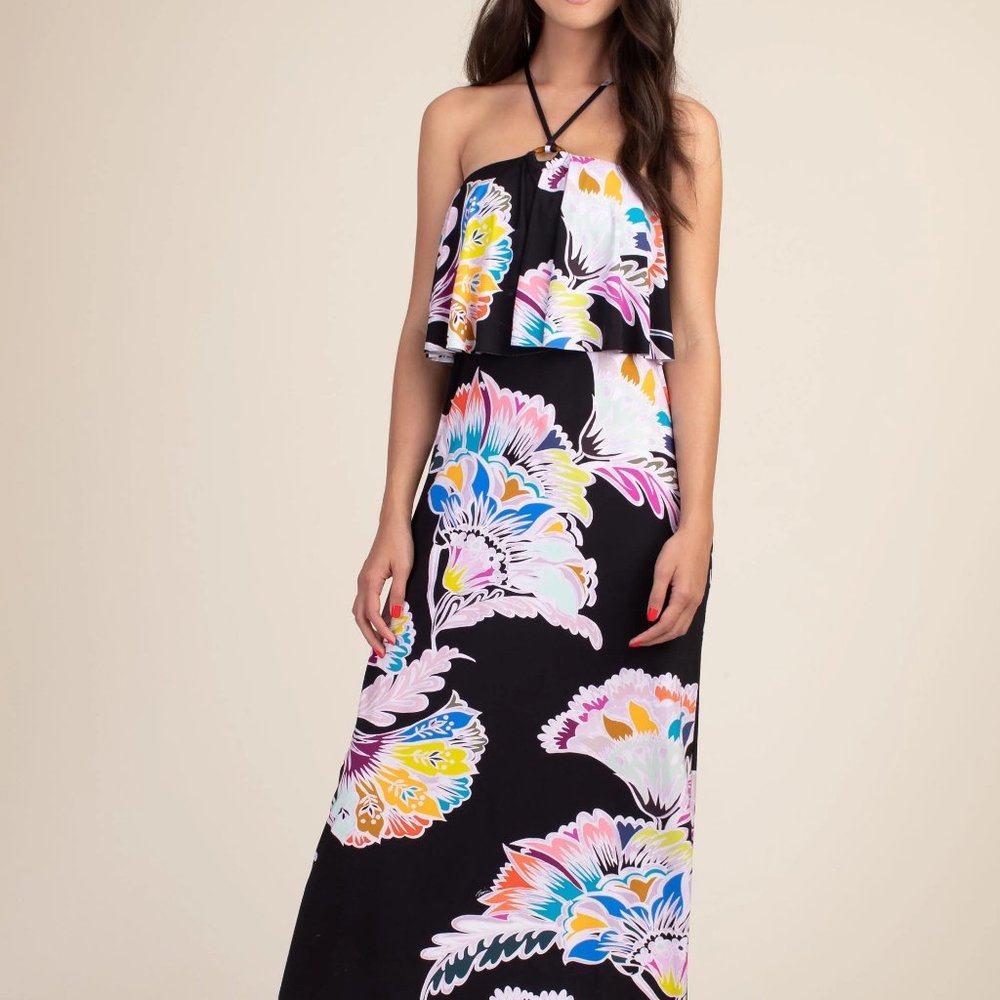 (NWT) Trina Turk Seychelles Maxi Dress Medium (x2 Host Pick!)